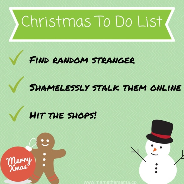 christmas checklist